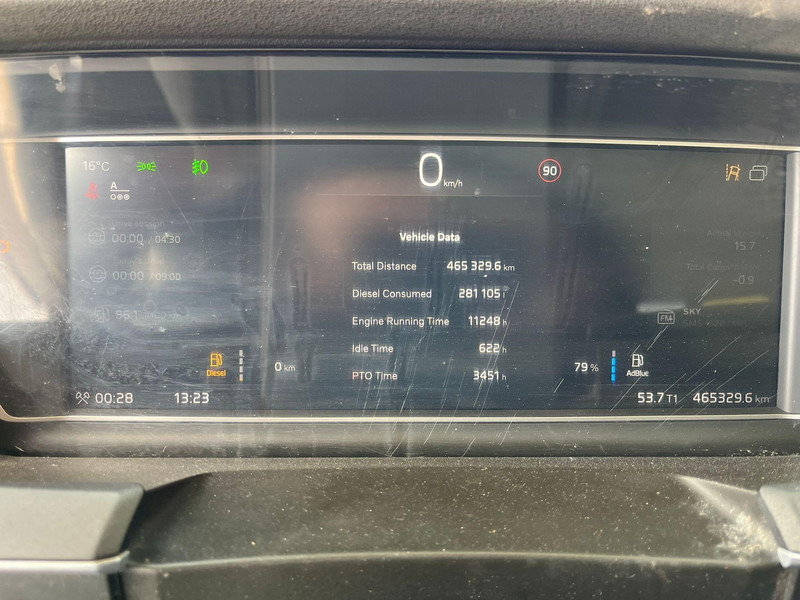 Лісовоз, Вантажівка з маніпулятором Для транспортування ліси Volvo FH 16 750 8x4/4 DAMAGED !: фото 19