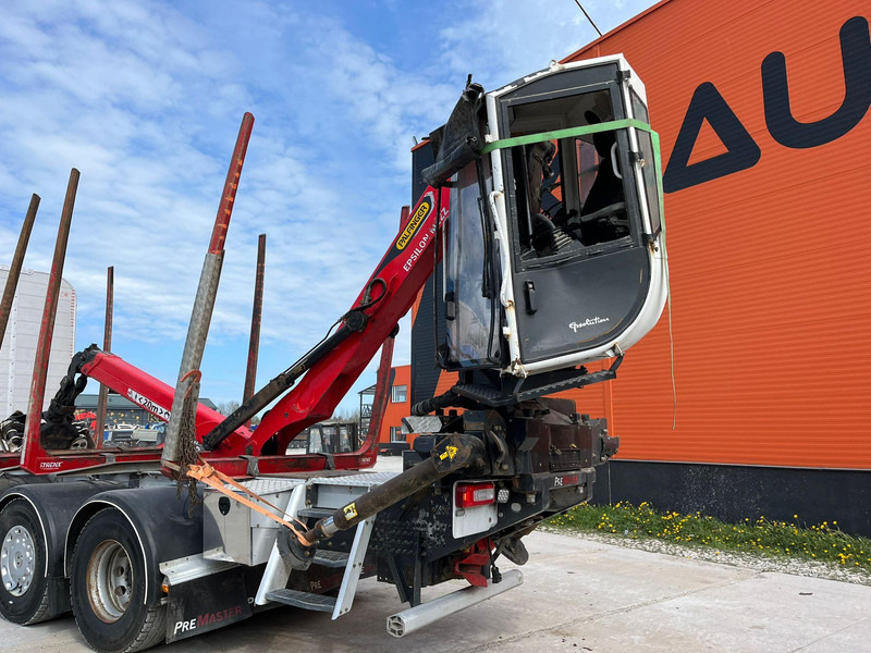 Лісовоз, Вантажівка з маніпулятором Для транспортування ліси Volvo FH 16 750 8x4/4 DAMAGED !: фото 14