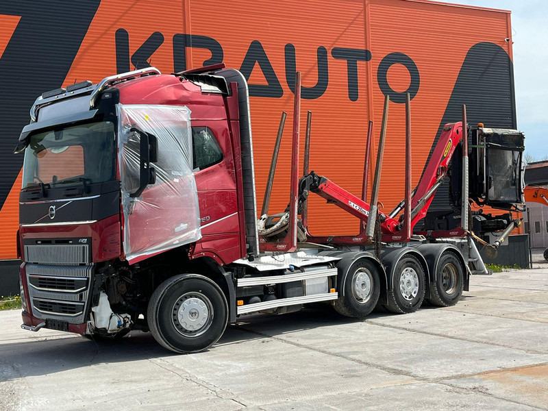 Volvo FH 16 750 8x4/4 DAMAGED ! - Лісовоз, Вантажівка з маніпулятором: фото 1 Volvo FH 16 750 8x4/4 DAMAGED ! - Лісовоз, Вантажівка з маніпулятором: фото 1