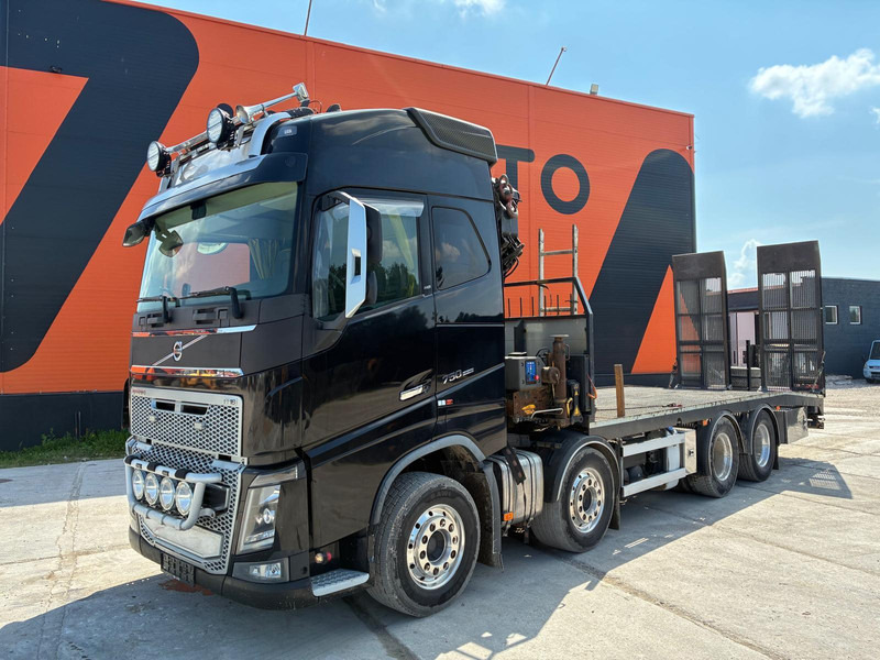 Volvo FH 16 750 8x4 HMF2620K-5 / WINCH / PLATFORM L=7100 mm - Автовоз вантажівка: фото 2 Volvo FH 16 750 8x4 HMF2620K-5 / WINCH / PLATFORM L=7100 mm - Автовоз вантажівка: фото 2