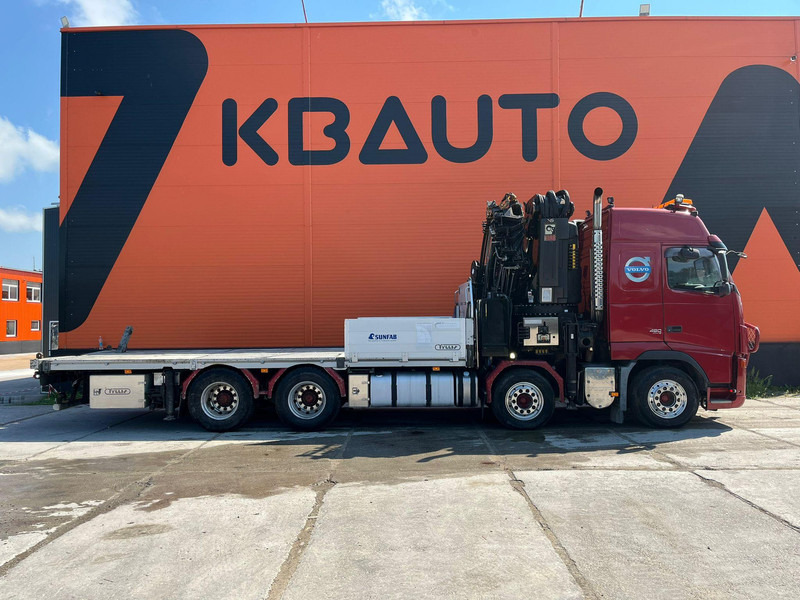 Volvo FH 480 8x4 HIAB 1055E-8 / WINCH / PLATFORM L=6928 mm - Бортова вантажівка/ Платформа, Вантажівка з маніпулятором: фото 5 Volvo FH 480 8x4 HIAB 1055E-8 / WINCH / PLATFORM L=6928 mm - Бортова вантажівка/ Платформа, Вантажівка з маніпулятором: фото 5