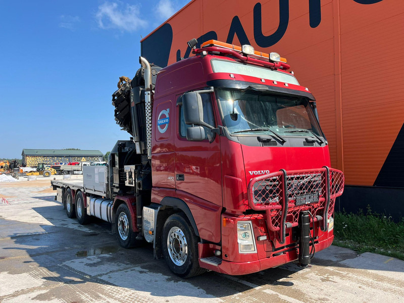 Volvo FH 480 8x4 HIAB 1055E-8 / WINCH / PLATFORM L=6928 mm - Бортова вантажівка/ Платформа, Вантажівка з маніпулятором: фото 4 Volvo FH 480 8x4 HIAB 1055E-8 / WINCH / PLATFORM L=6928 mm - Бортова вантажівка/ Платформа, Вантажівка з маніпулятором: фото 4