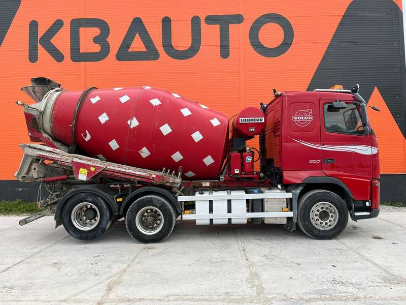 Volvo FH 500 6x2 LIEBHERR 7 m3 / CHUTE 9 m / RETARDER / BIG AXLE - Автобетонозмішувач: фото 3 Volvo FH 500 6x2 LIEBHERR 7 m3 / CHUTE 9 m / RETARDER / BIG AXLE - Автобетонозмішувач: фото 3