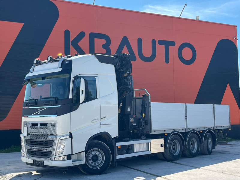 Volvo FH 500 8x4*4 HIAB 408E-6 + JIB / PLATFORM L=6434 mm - Бортова вантажівка/ Платформа, Вантажівка з маніпулятором: фото 2 Volvo FH 500 8x4*4 HIAB 408E-6 + JIB / PLATFORM L=6434 mm - Бортова вантажівка/ Платформа, Вантажівка з маніпулятором: фото 2