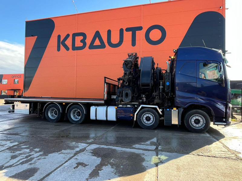 Volvo FH 500 8x4 EFFER 1405 6s + JIB + WINCH / PLATFORM EXTENDABLE L=6206 - 8226mm - Бортова вантажівка/ Платформа, Вантажівка з маніпулятором: фото 5 Volvo FH 500 8x4 EFFER 1405 6s + JIB + WINCH / PLATFORM EXTENDABLE L=6206 - 8226mm - Бортова вантажівка/ Платформа, Вантажівка з маніпулятором: фото 5