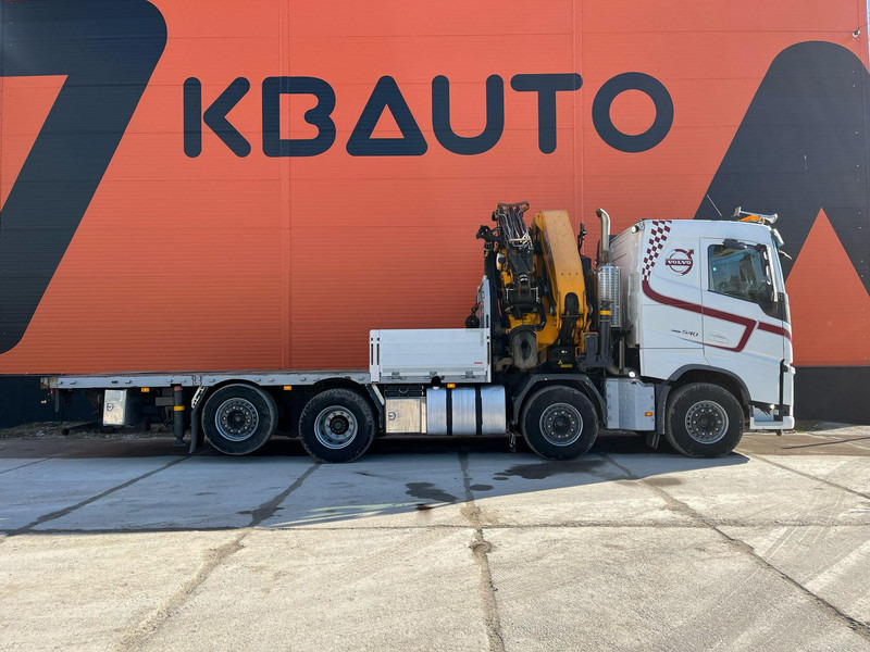 Volvo FH 540 8x2*6 EFFER 685/6S + JIB + WINCH / PLATFORM 6072-7081 mm EXTENDABLE - Бортова вантажівка/ Платформа, Вантажівка з маніпулятором: фото 5 Volvo FH 540 8x2*6 EFFER 685/6S + JIB + WINCH / PLATFORM 6072-7081 mm EXTENDABLE - Бортова вантажівка/ Платформа, Вантажівка з маніпулятором: фото 5