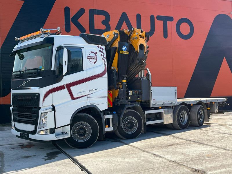 Volvo FH 540 8x2*6 EFFER 685/6S + JIB + WINCH / PLATFORM 6072-7081 mm EXTENDABLE - Бортова вантажівка/ Платформа, Вантажівка з маніпулятором: фото 2 Volvo FH 540 8x2*6 EFFER 685/6S + JIB + WINCH / PLATFORM 6072-7081 mm EXTENDABLE - Бортова вантажівка/ Платформа, Вантажівка з маніпулятором: фото 2