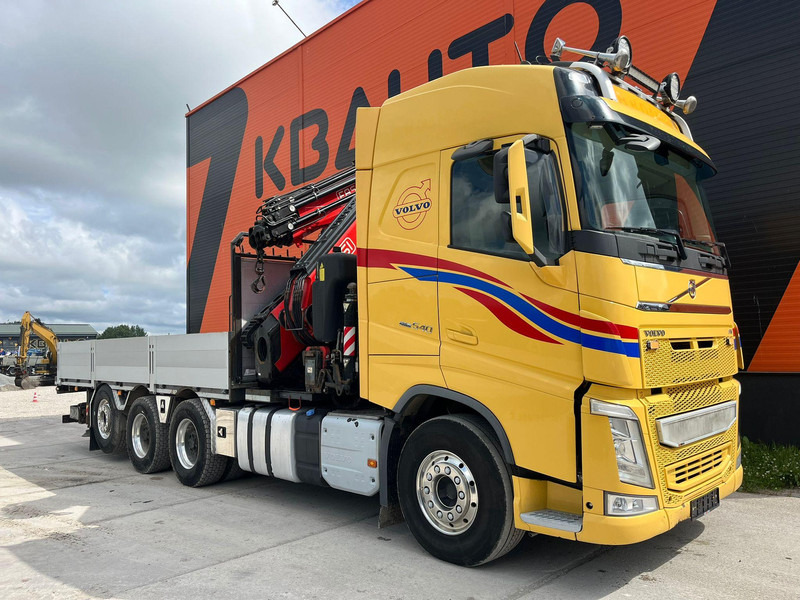 Volvo FH 540 8x4*4 FASSI F710RA2.26 + JIB / PLATFORM L=6314 mm - Бортова вантажівка/ Платформа, Вантажівка з маніпулятором: фото 3 Volvo FH 540 8x4*4 FASSI F710RA2.26 + JIB / PLATFORM L=6314 mm - Бортова вантажівка/ Платформа, Вантажівка з маніпулятором: фото 3