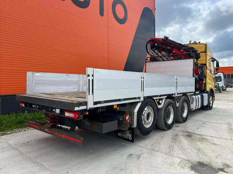 Volvo FH 540 8x4*4 FASSI F710RA2.26 + JIB / PLATFORM L=6314 mm - Бортова вантажівка/ Платформа, Вантажівка з маніпулятором: фото 5 Volvo FH 540 8x4*4 FASSI F710RA2.26 + JIB / PLATFORM L=6314 mm - Бортова вантажівка/ Платформа, Вантажівка з маніпулятором: фото 5