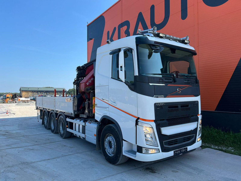 Volvo FH 540 8x4*4 HMF5020K-6 + JIB + WINCH / PLATFORM L=6508 mm - Бортова вантажівка/ Платформа, Вантажівка з маніпулятором: фото 4 Volvo FH 540 8x4*4 HMF5020K-6 + JIB + WINCH / PLATFORM L=6508 mm - Бортова вантажівка/ Платформа, Вантажівка з маніпулятором: фото 4
