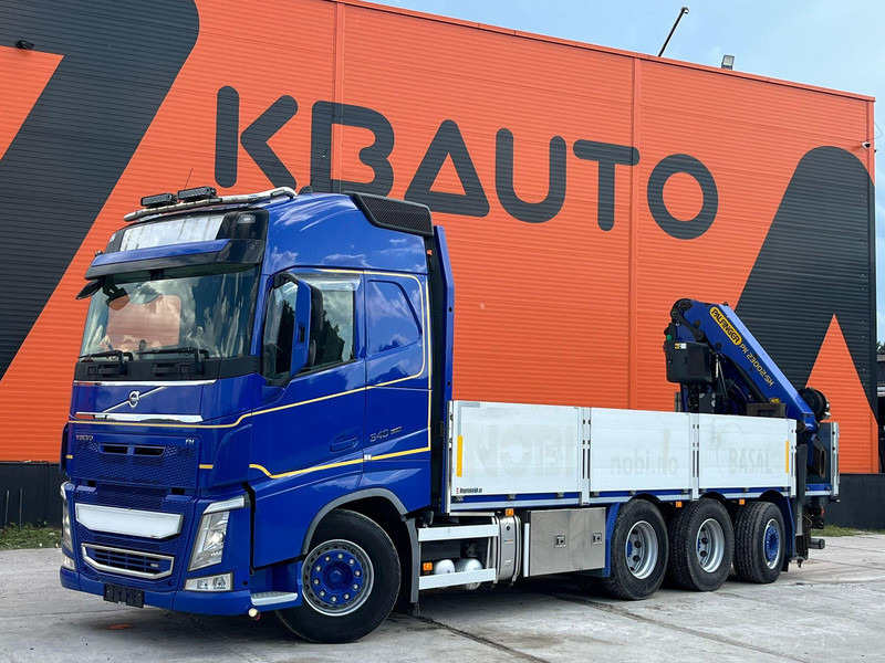 Volvo FH 540 8x4*4 RETARDER / PK 23002-SH / PLATFORM L= 6330 mm - Бортова вантажівка/ Платформа, Вантажівка з маніпулятором: фото 1 Volvo FH 540 8x4*4 RETARDER / PK 23002-SH / PLATFORM L= 6330 mm - Бортова вантажівка/ Платформа, Вантажівка з маніпулятором: фото 1