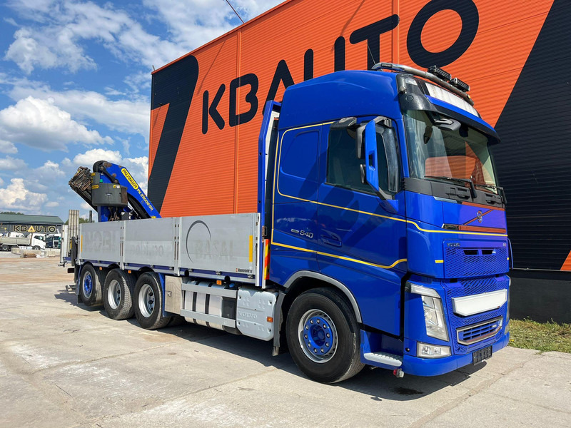 Volvo FH 540 8x4*4 RETARDER / PK 23002-SH / PLATFORM L= 6330 mm - Бортова вантажівка/ Платформа, Вантажівка з маніпулятором: фото 4 Volvo FH 540 8x4*4 RETARDER / PK 23002-SH / PLATFORM L= 6330 mm - Бортова вантажівка/ Платформа, Вантажівка з маніпулятором: фото 4