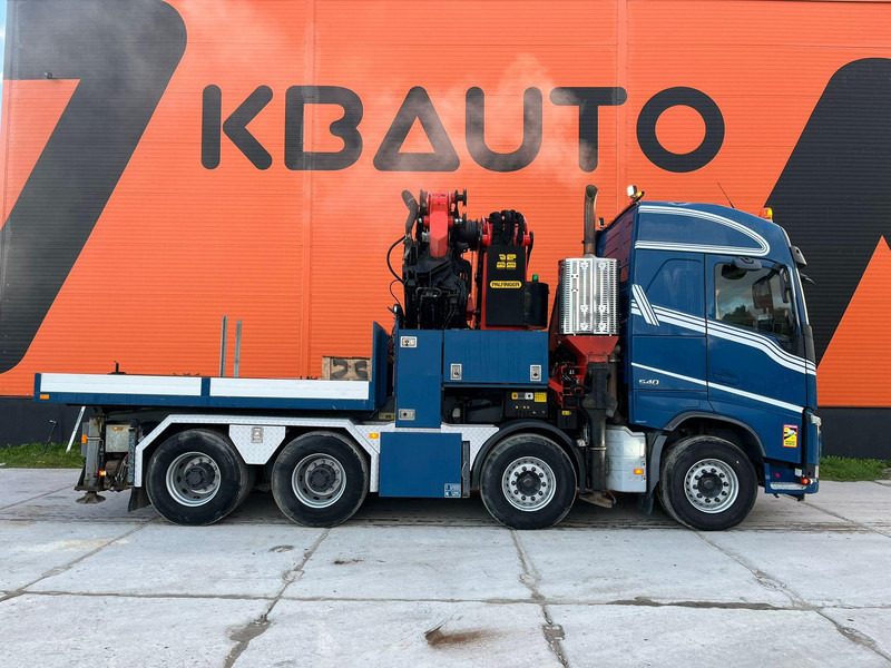Volvo FH 540 8x4 PK 110002 + JIB + WINCH / COMBI / PLATFORM L=3662 mm - Бортова вантажівка/ Платформа, Вантажівка з маніпулятором: фото 5 Volvo FH 540 8x4 PK 110002 + JIB + WINCH / COMBI / PLATFORM L=3662 mm - Бортова вантажівка/ Платформа, Вантажівка з маніпулятором: фото 5