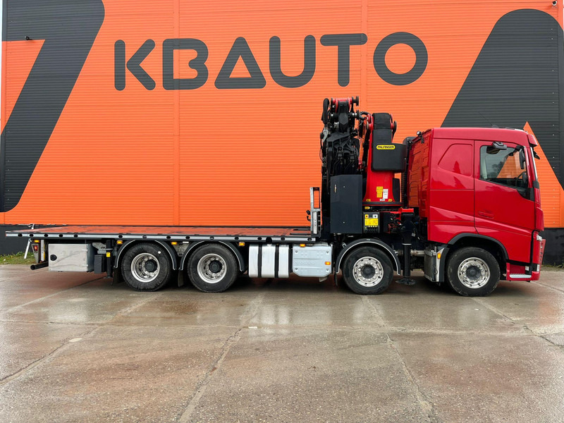 Volvo FH 540 8x4 PK 92002 + JIB + WINCH / PLATFORM L=6341-7344 mm extendable - Бортова вантажівка/ Платформа, Вантажівка з маніпулятором: фото 4 Volvo FH 540 8x4 PK 92002 + JIB + WINCH / PLATFORM L=6341-7344 mm extendable - Бортова вантажівка/ Платформа, Вантажівка з маніпулятором: фото 4