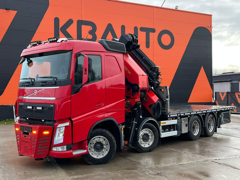 Volvo FH 540 8x4 PK 92002 + JIB + WINCH / PLATFORM L=6341-7344 mm extendable - Бортова вантажівка/ Платформа, Вантажівка з маніпулятором: фото 1 Volvo FH 540 8x4 PK 92002 + JIB + WINCH / PLATFORM L=6341-7344 mm extendable - Бортова вантажівка/ Платформа, Вантажівка з маніпулятором: фото 1