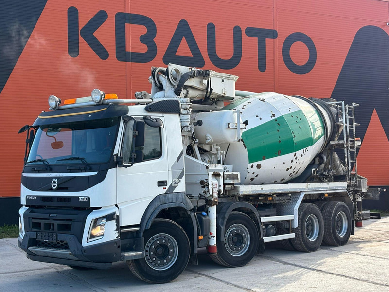 Volvo FMX 500 8x4 PUMI 24-3 - 24 m - 2303 hours / 7 m3 / FULL STEEL - Автобетононасос: фото 2 Volvo FMX 500 8x4 PUMI 24-3 - 24 m - 2303 hours / 7 m3 / FULL STEEL - Автобетононасос: фото 2