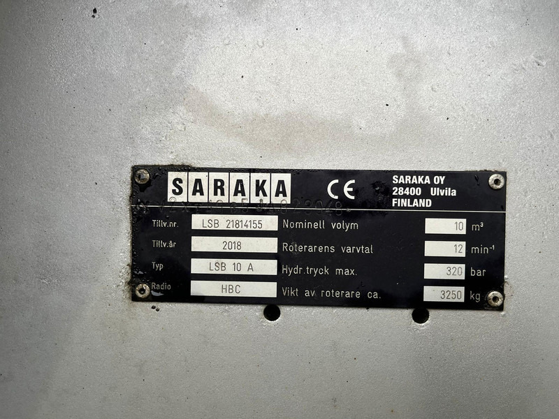 Автобетонозмішувач Volvo FMX 500 8x4 SARAKA HR-11 / 10 m3 + CHUTE 10 m / TANDEM AXLE LIFT: фото 14 Автобетонозмішувач Volvo FMX 500 8x4 SARAKA HR-11 / 10 m3 + CHUTE 10 m / TANDEM AXLE LIFT: фото 14