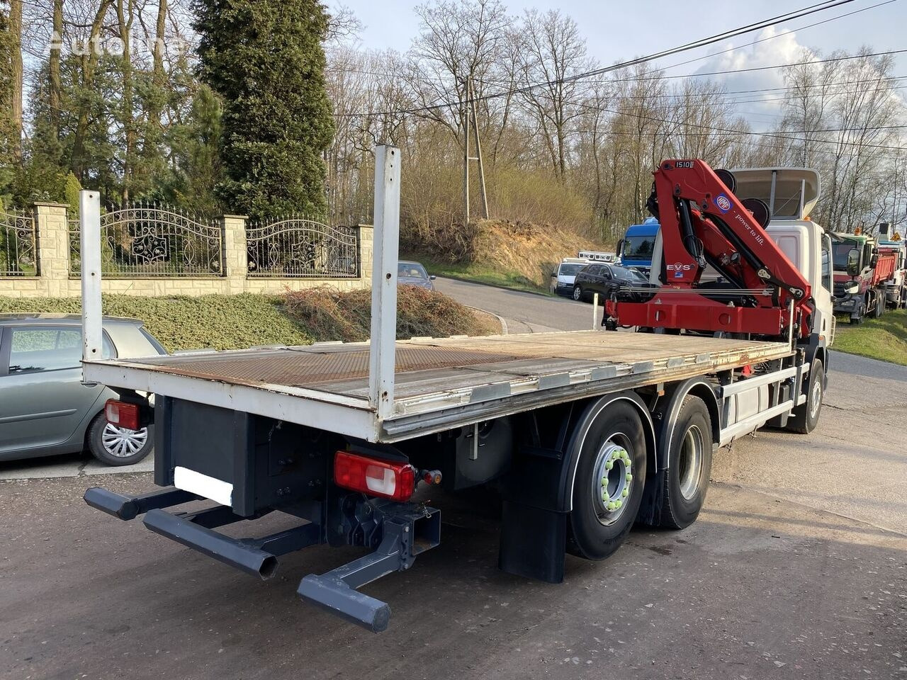 DAF CF 85 410 - Бортова вантажівка/ Платформа, Вантажівка з маніпулятором: фото 4 DAF CF 85 410 - Бортова вантажівка/ Платформа, Вантажівка з маніпулятором: фото 4