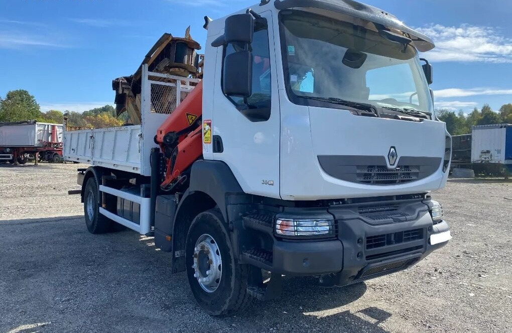 Renault KERAX 380 /Dźwig HDS Palfinger PK13001-K / / Retarder / Manual - Самоскид вантажівка: фото 3 Renault KERAX 380 /Dźwig HDS Palfinger PK13001-K / / Retarder / Manual - Самоскид вантажівка: фото 3