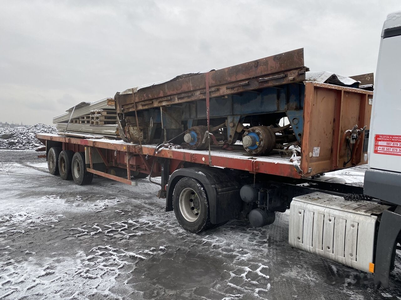 Robuste - Напівпричіп лісовоз: фото 1 Robuste - Напівпричіп лісовоз: фото 1