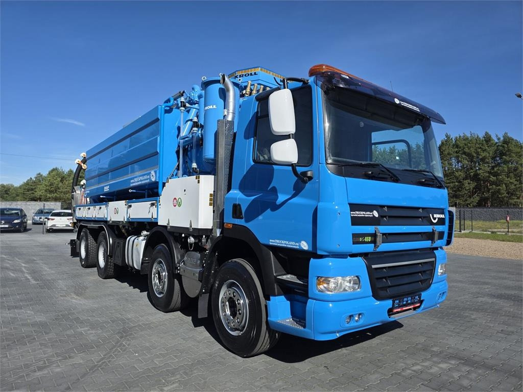 DAF WUKO KROLL 2 x URACA KOMBI FOR SEWER CLEANING  - Асенізатори: фото 2 DAF WUKO KROLL 2 x URACA KOMBI FOR SEWER CLEANING  - Асенізатори: фото 2