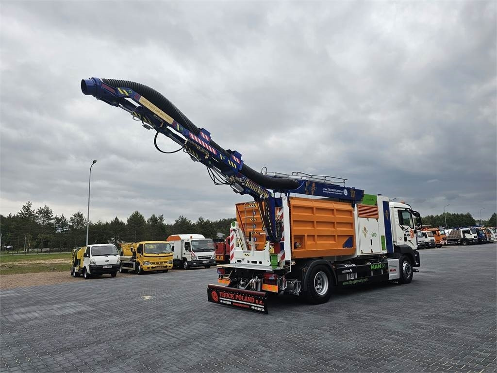 Асенізатори MAN RSP ESE 18/4-KM Saugbagger vacuum cleaner excavato: фото 24