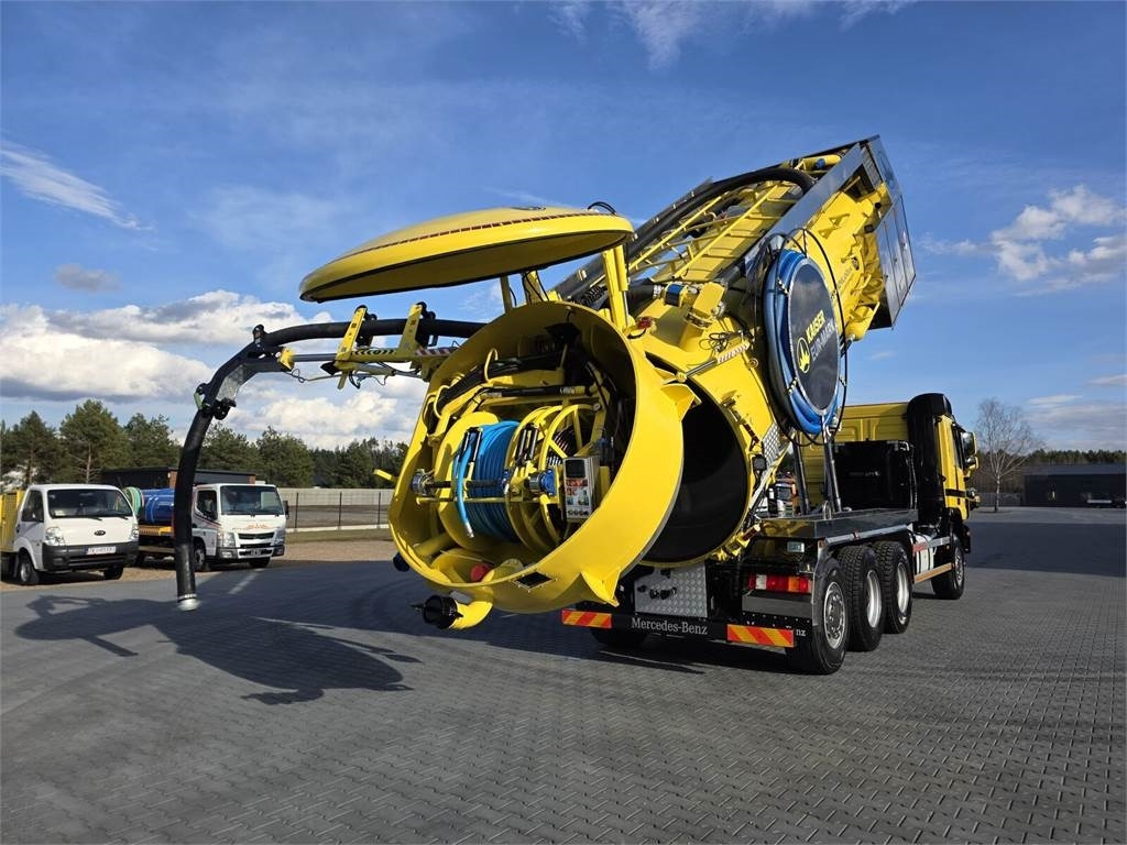 Асенізатори Mercedes-Benz WUKO KAISER EUR-MARK PKL 10.10 FOR CLEANING SEWAGE: фото 21