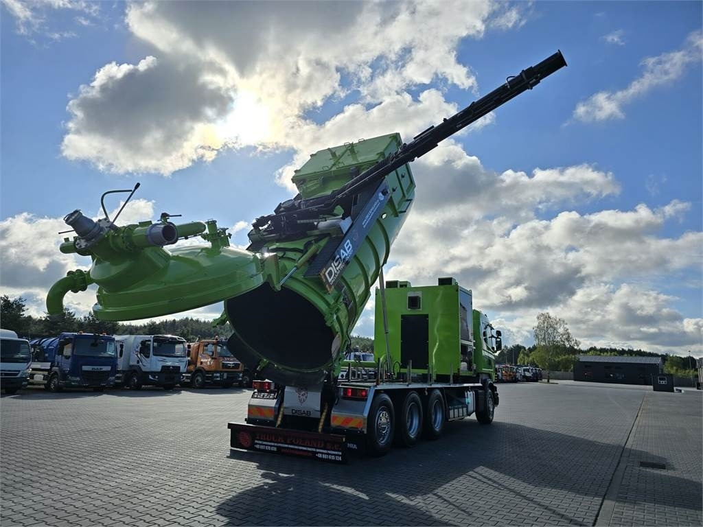 Scania Disab Centurion P210/9 Suction-blowing vacuum load - Асенізатори: фото 1 Scania Disab Centurion P210/9 Suction-blowing vacuum load - Асенізатори: фото 1