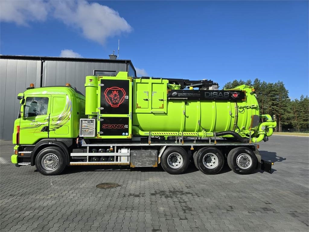 Scania Disab Centurion P210/9 Suction-blowing vacuum load - Асенізатори: фото 4 Scania Disab Centurion P210/9 Suction-blowing vacuum load - Асенізатори: фото 4