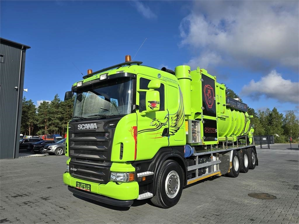 Scania Disab Centurion P210/9 Suction-blowing vacuum load - Асенізатори: фото 3 Scania Disab Centurion P210/9 Suction-blowing vacuum load - Асенізатори: фото 3