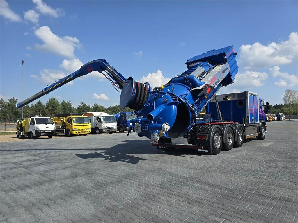 Scania KAISER EUR-MARK PL 8 Vacuum suction-blowing loader - Асенізатори: фото 1 Scania KAISER EUR-MARK PL 8 Vacuum suction-blowing loader - Асенізатори: фото 1