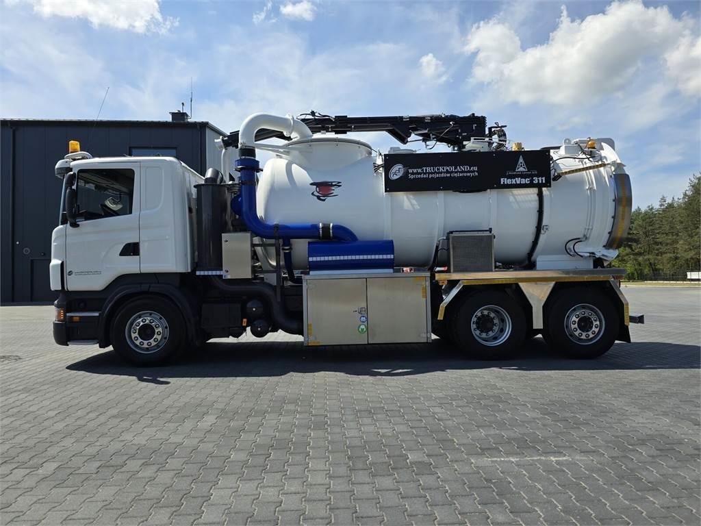 Scania Saugbagger Larsen FlexVac 311 Vacuum suction loade - Асенізатори: фото 4 Scania Saugbagger Larsen FlexVac 311 Vacuum suction loade - Асенізатори: фото 4