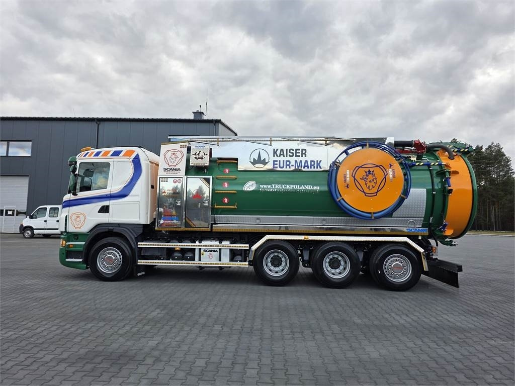 Scania WUKO KAISER EUR-MARK PKL 12.8 FOR CLEANING CANALS - Асенізатори: фото 4 Scania WUKO KAISER EUR-MARK PKL 12.8 FOR CLEANING CANALS - Асенізатори: фото 4
