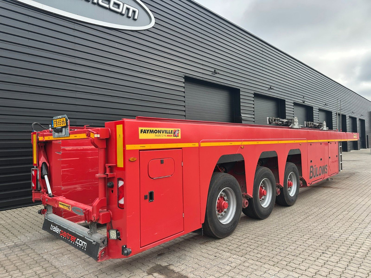 Faymonville 3 achs innenlader - Низькорамна платформа напівпричіп: фото 2 Faymonville 3 achs innenlader - Низькорамна платформа напівпричіп: фото 2