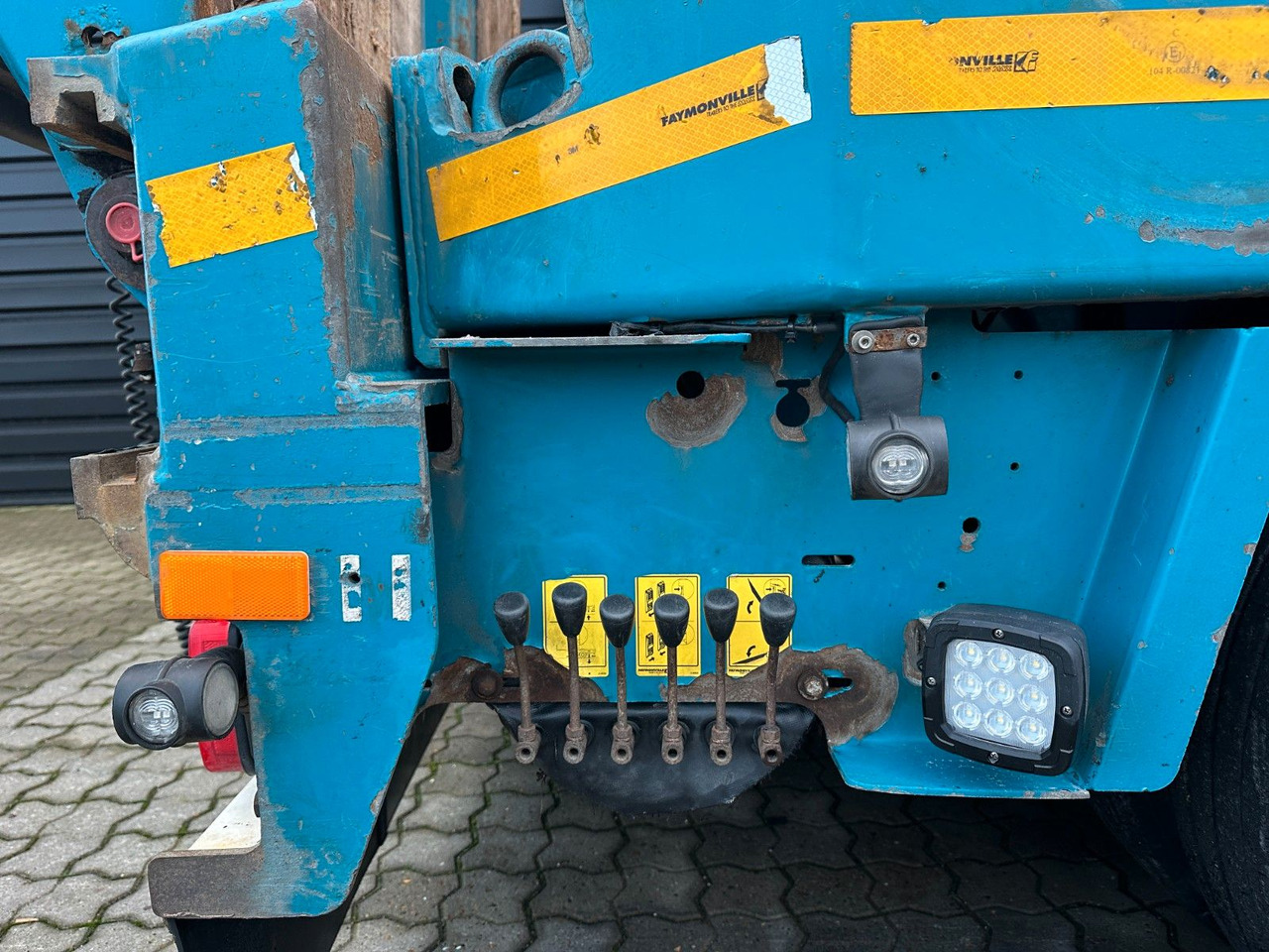 Faymonville 5 achs tieflader / Hydr. Verbreiterung HAUM-V - Низькорамна платформа напівпричіп: фото 5 Faymonville 5 achs tieflader / Hydr. Verbreiterung HAUM-V - Низькорамна платформа напівпричіп: фото 5