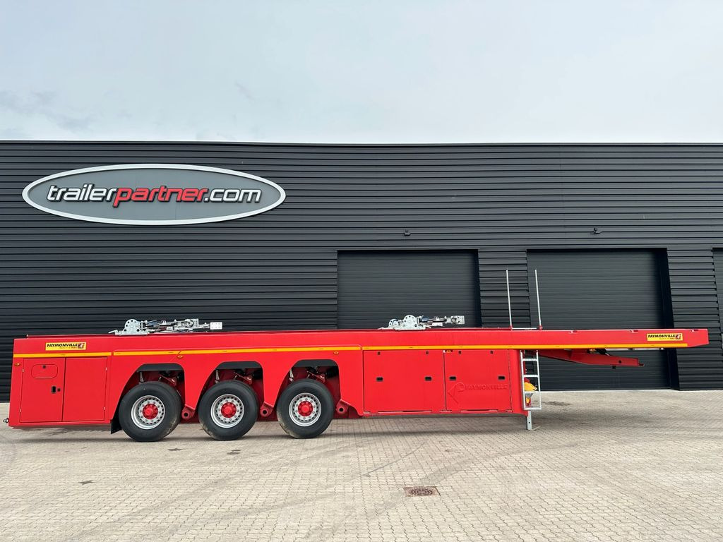 Faymonville Prefamax innenlader / für beton elementen - Низькорамна платформа напівпричіп: фото 1 Faymonville Prefamax innenlader / für beton elementen - Низькорамна платформа напівпричіп: фото 1