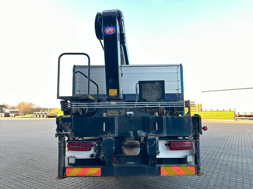 Самоскид вантажівка, Вантажівка з маніпулятором MAN 35-480 BL 8x4: фото 7