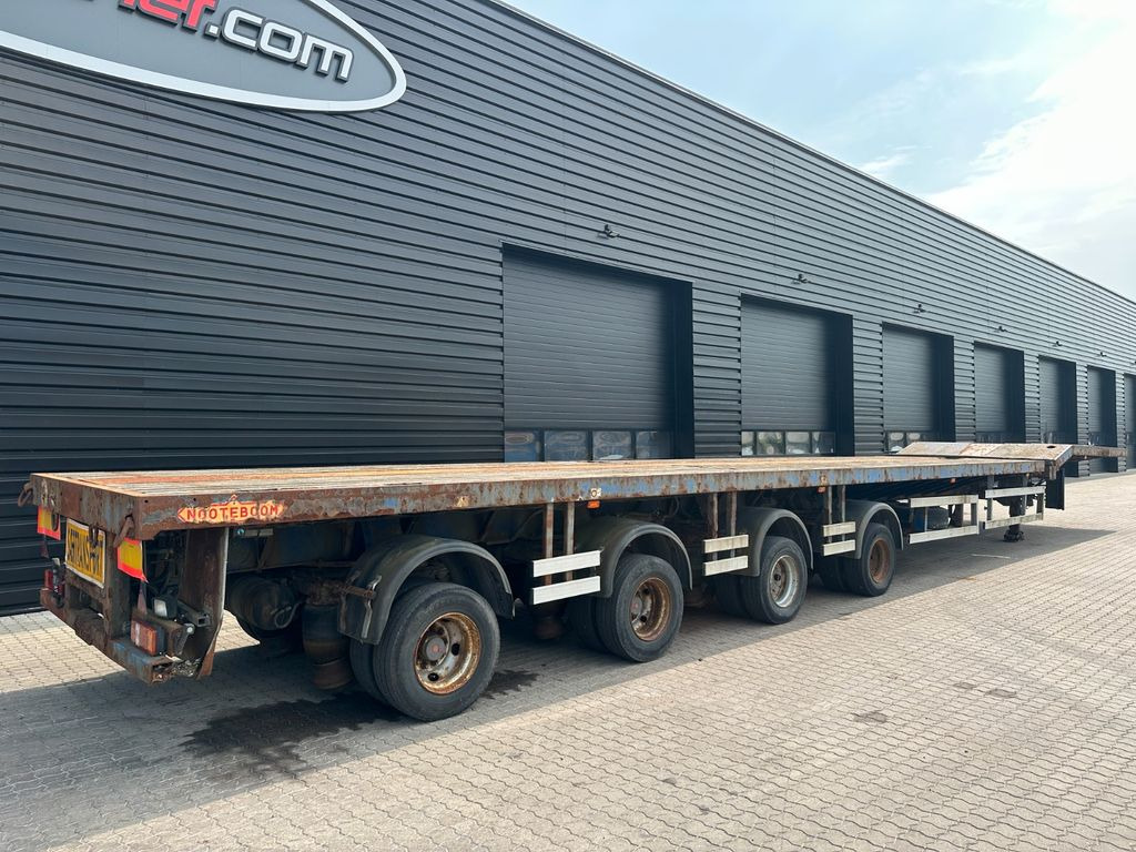 Nooteboom 4 achs tele / 3 x ausziehbar / 48.000 mm - Бортовий напівпричіп/ Платформа: фото 4 Nooteboom 4 achs tele / 3 x ausziehbar / 48.000 mm - Бортовий напівпричіп/ Платформа: фото 4