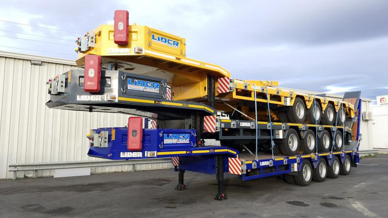 Lider trailer (Export Afrique) Porte-Char lames 4 essieux - Низькорамна платформа напівпричіп: фото 4 Lider trailer (Export Afrique) Porte-Char lames 4 essieux - Низькорамна платформа напівпричіп: фото 4