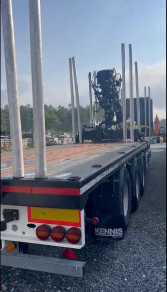 Pacton Plateau Forestier - Напівпричіп лісовоз: фото 2 Pacton Plateau Forestier - Напівпричіп лісовоз: фото 2