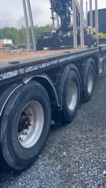 Pacton Plateau Forestier - Напівпричіп лісовоз: фото 3 Pacton Plateau Forestier - Напівпричіп лісовоз: фото 3