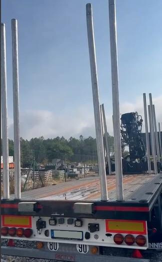 Pacton Plateau Forestier - Напівпричіп лісовоз: фото 1 Pacton Plateau Forestier - Напівпричіп лісовоз: фото 1