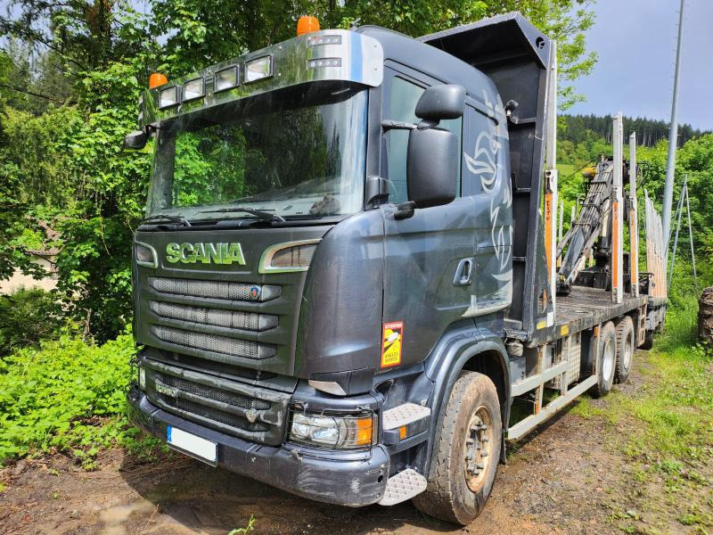 Scania R R 580 - Лісовоз, Вантажівка з маніпулятором: фото 2 Scania R R 580 - Лісовоз, Вантажівка з маніпулятором: фото 2