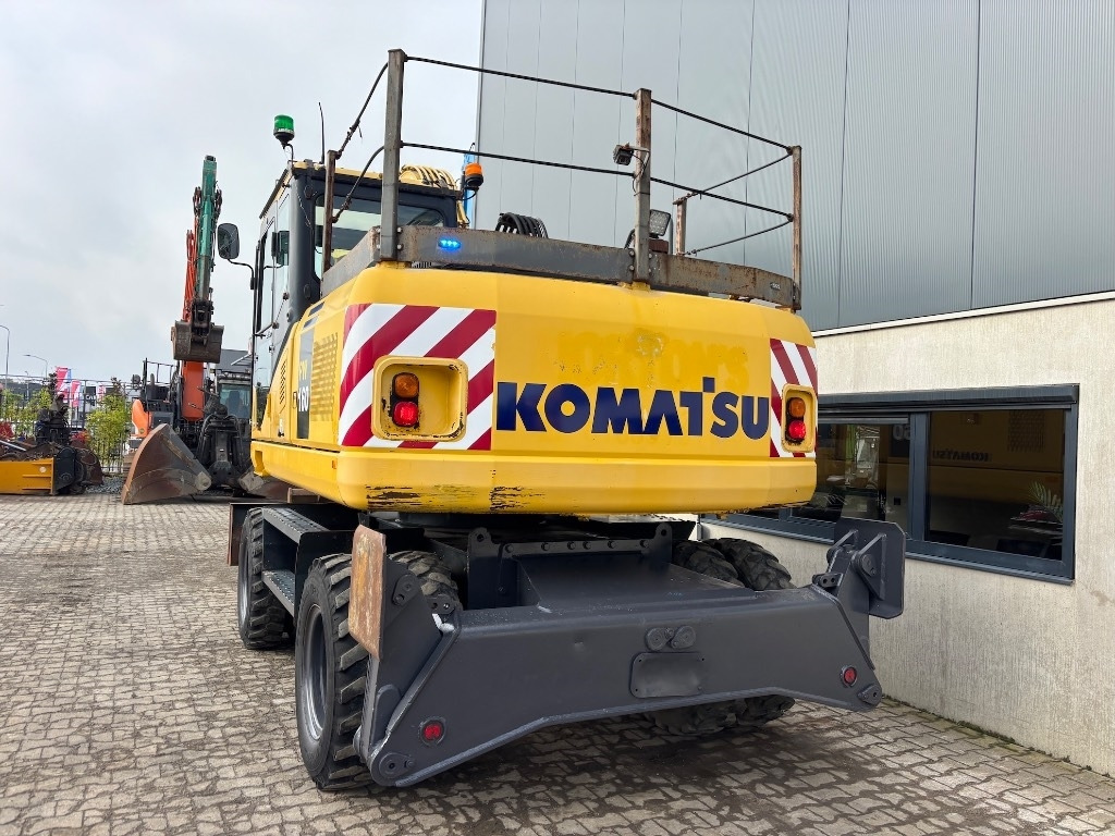 Komatsu PW 160-7 - PW160 - PW 160 - PW 180 - PW 140 - Колісний екскаватор: фото 5 Komatsu PW 160-7 - PW160 - PW 160 - PW 180 - PW 140 - Колісний екскаватор: фото 5