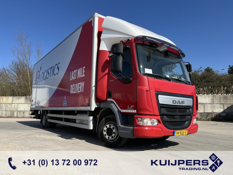 DAF LF 210 FA / 12 Ton / 353 dkm / Koffer / LBW 1500 kg / NL LKW - Вантажівка з закритим кузовом: фото 1 DAF LF 210 FA / 12 Ton / 353 dkm / Koffer / LBW 1500 kg / NL LKW - Вантажівка з закритим кузовом: фото 1
