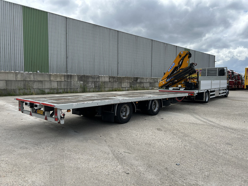 DAF LF 320 FA 19T + Burg BPM 0018 Trailer / Effer 175.2/c3s Crane / NL Combi - Бортова вантажівка/ Платформа, Вантажівка з маніпулятором: фото 3 DAF LF 320 FA 19T + Burg BPM 0018 Trailer / Effer 175.2/c3s Crane / NL Combi - Бортова вантажівка/ Платформа, Вантажівка з маніпулятором: фото 3