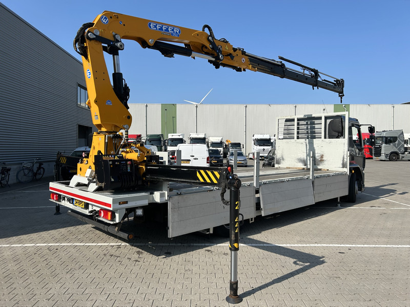 DAF LF 320 FA / Effer 175.2/c3s Crane / 363 dkm / Plateau / APK TUV 08-25 - Вантажівка з маніпулятором: фото 2 DAF LF 320 FA / Effer 175.2/c3s Crane / 363 dkm / Plateau / APK TUV 08-25 - Вантажівка з маніпулятором: фото 2