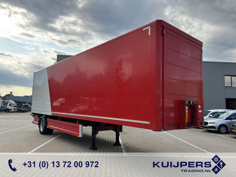 Groenewegen Jumbo / City / Box / Laadklep 2500 kg / APK TUV 11-25 - Закритий кузов напівпричіп: фото 1 Groenewegen Jumbo / City / Box / Laadklep 2500 kg / APK TUV 11-25 - Закритий кузов напівпричіп: фото 1