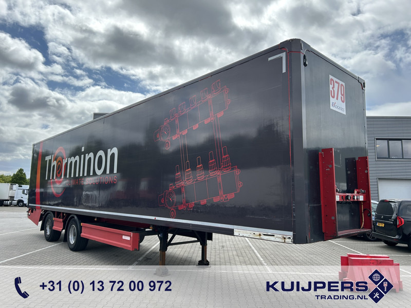 Groenewegen Jumbo DRO-14-18 / Box Trailer / 2x Stuuras / Laadklep / APK 06-26 - Закритий кузов напівпричіп: фото 1 Groenewegen Jumbo DRO-14-18 / Box Trailer / 2x Stuuras / Laadklep / APK 06-26 - Закритий кузов напівпричіп: фото 1