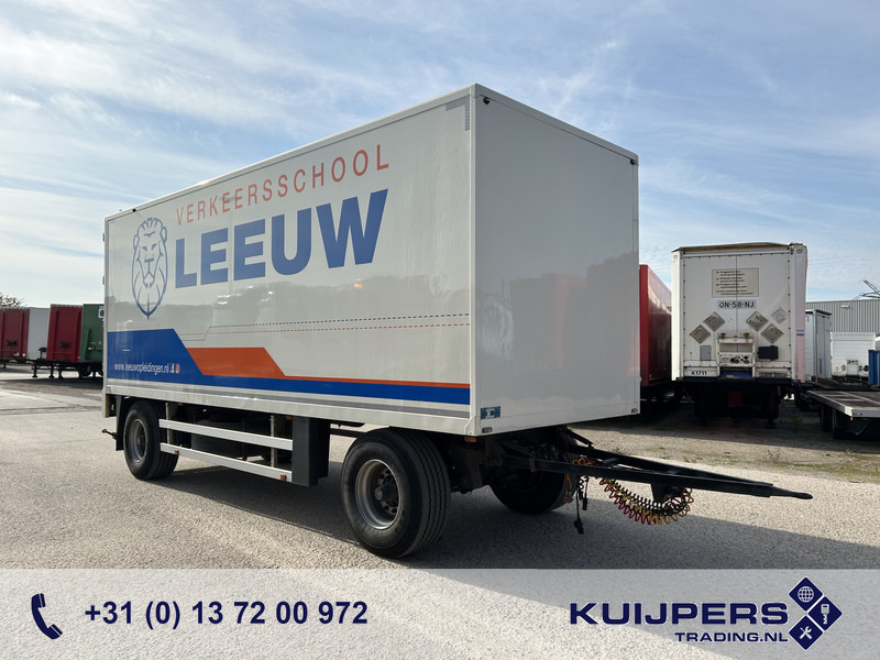 Jumbo MV 200.5 / Box / BPW Drum / Schamelwagen - Molen aanhanger - Закритий кузов причіп: фото 1 Jumbo MV 200.5 / Box / BPW Drum / Schamelwagen - Molen aanhanger - Закритий кузов причіп: фото 1